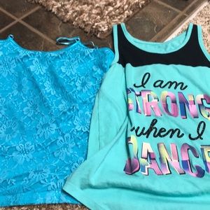 Two tank tops